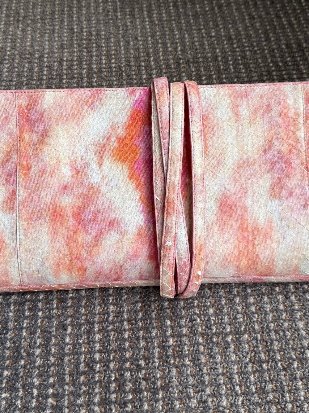 Nancy Gonzales Python Clutch - Picture 2 of 10